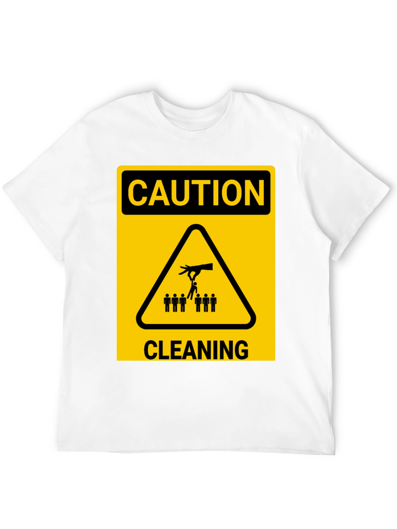 Caution Cleaning T-Shirt