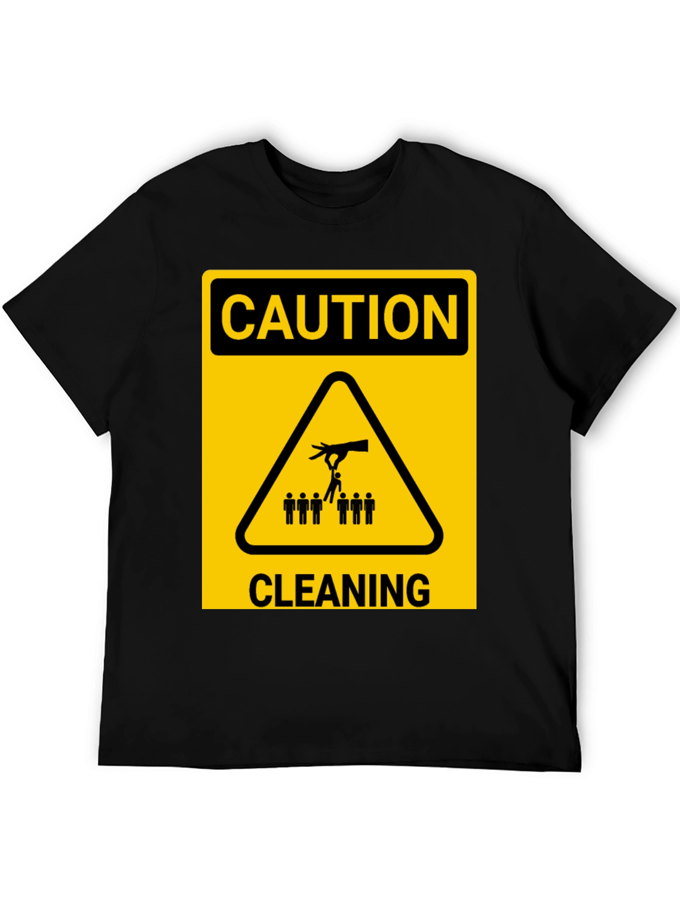 Caution Cleaning T-Shirt