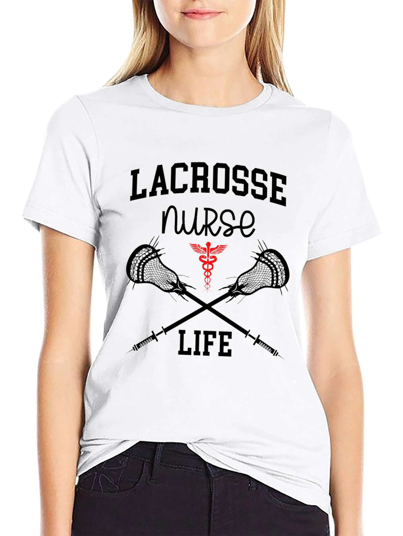 Lacrosse Nurse Life T-Shirt