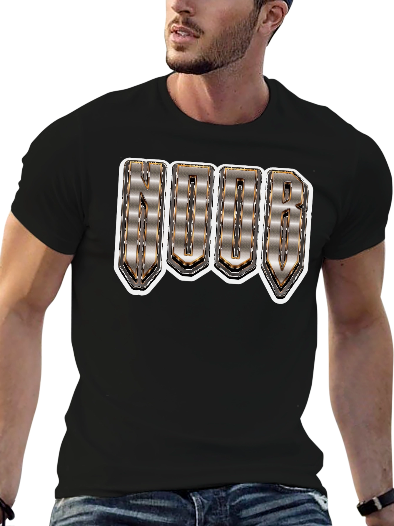 NOOB Graphic T-Shirt - Gamer Style