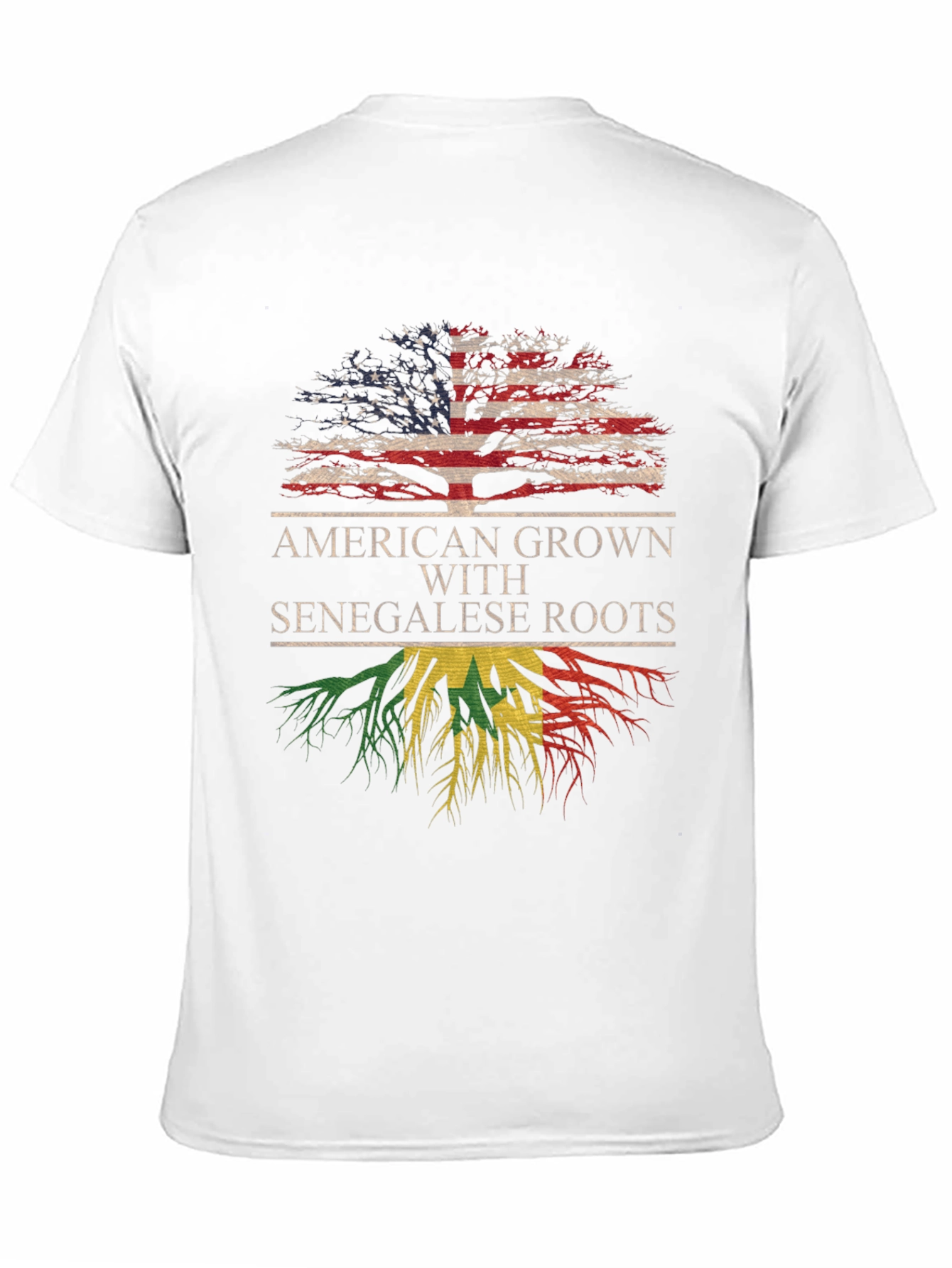 American Grown With Senegalese Roots T-Shirt