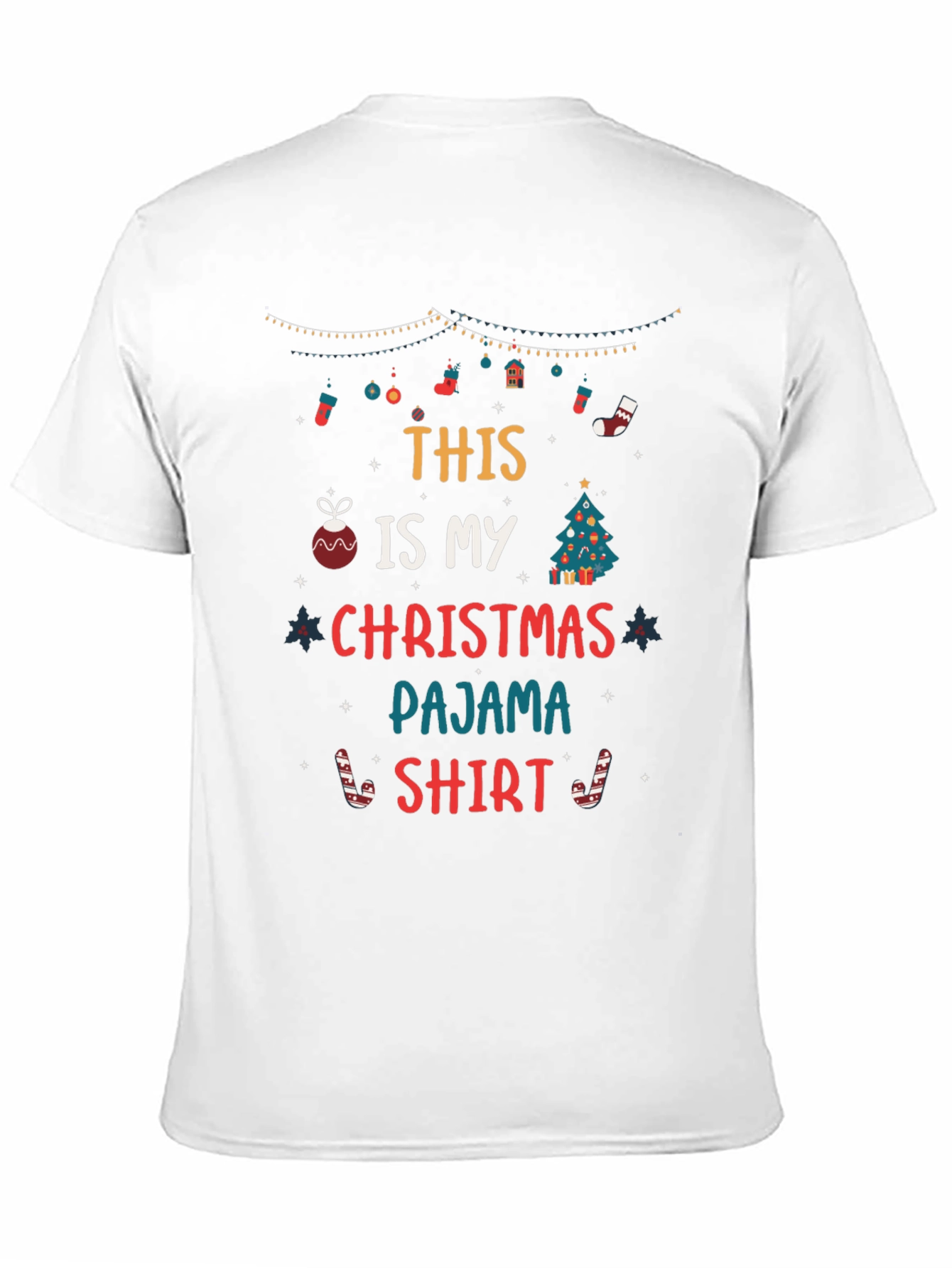 Christmas Pajama T-Shirt - Holiday Apparel