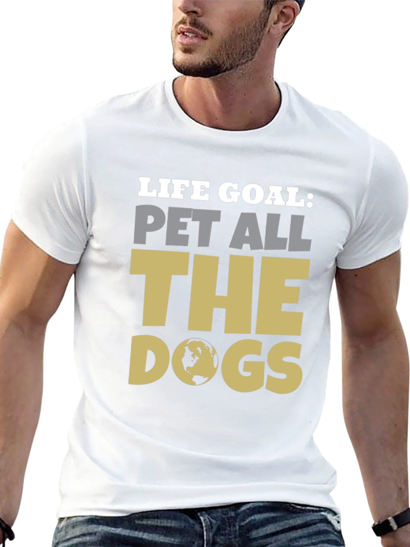 Life Goal Pet All the Dogs Graphic Tee