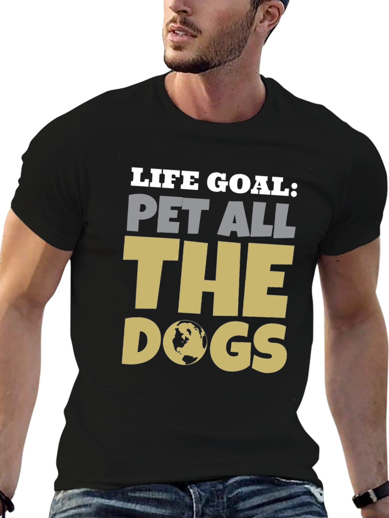Life Goal Pet All the Dogs Graphic Tee