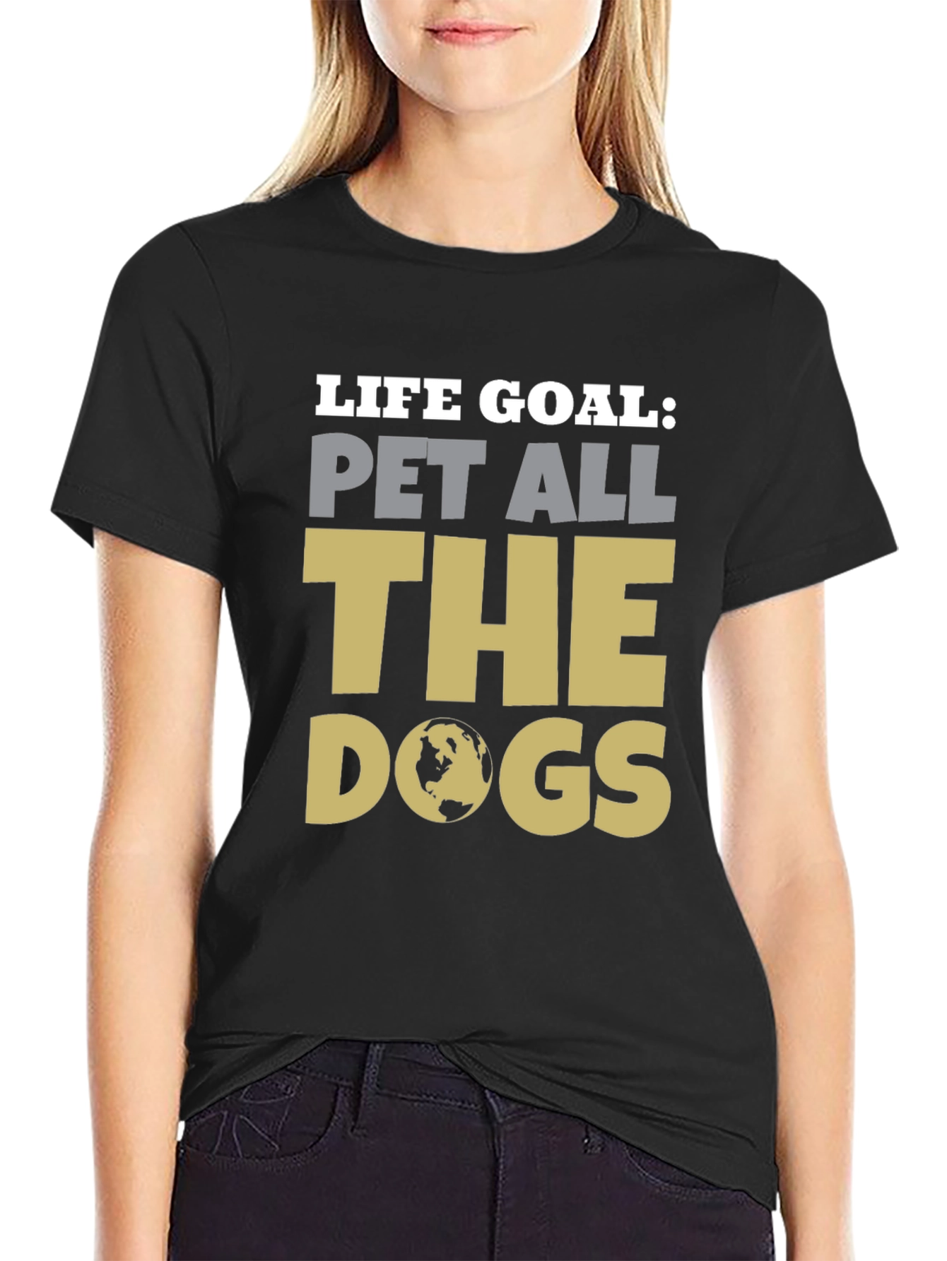 Life Goal Pet All the Dogs Graphic Tee