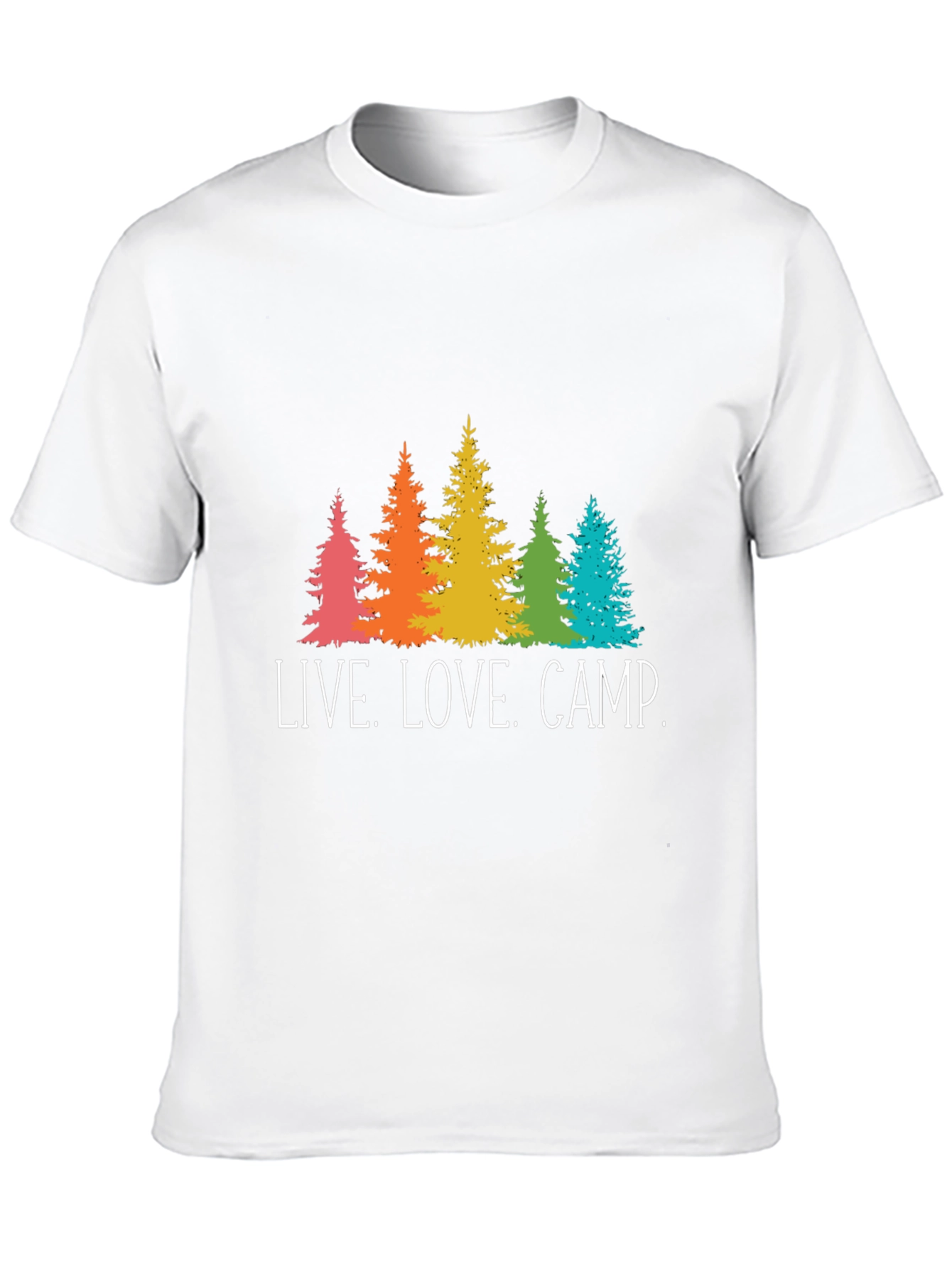 Live Love Camp Graphic Tee - Outdoors T-Shirt