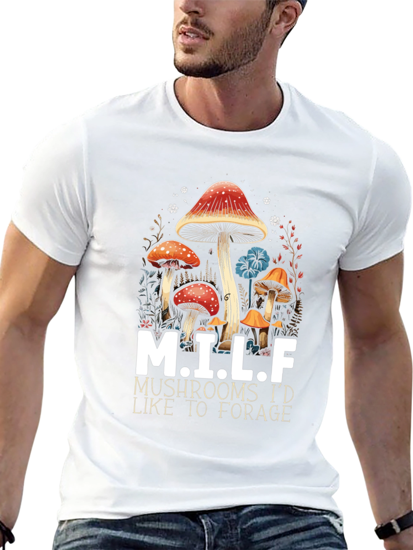 M.I.L.F. Mushrooms T-Shirt