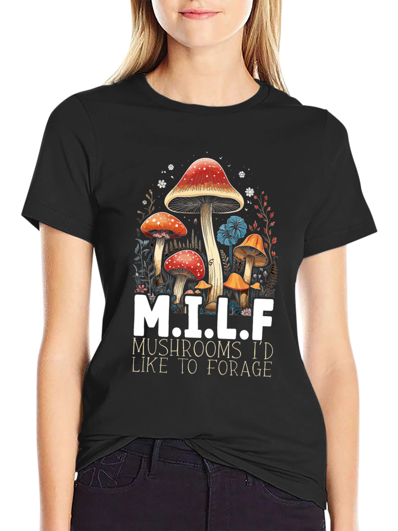 M.I.L.F. Mushrooms T-Shirt