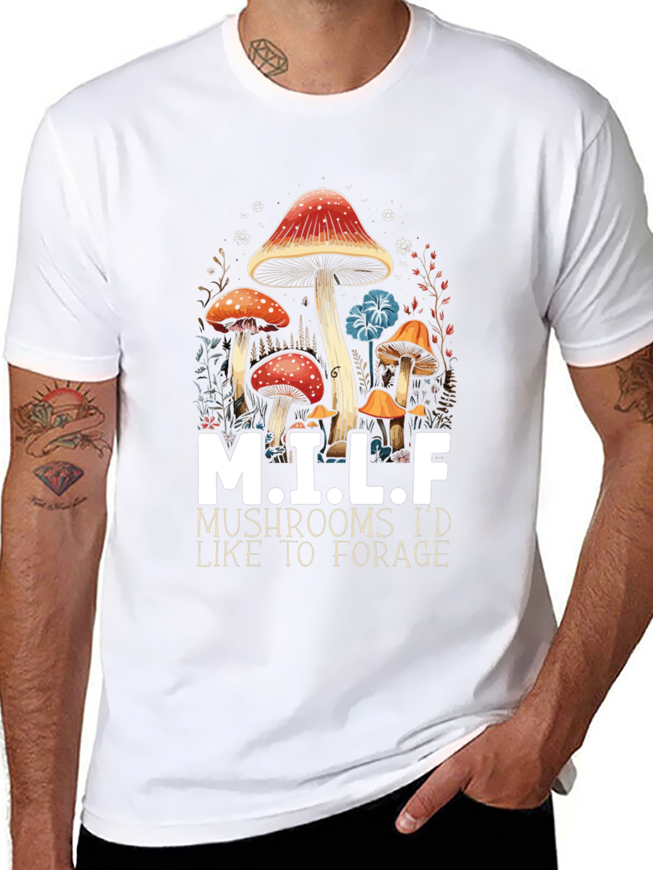 M.I.L.F. Mushrooms T-Shirt
