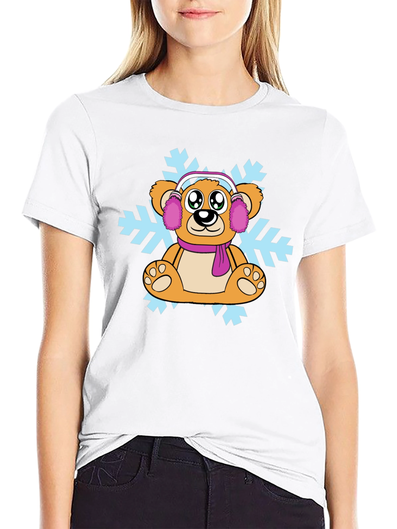 Winter Bear Graphic T-Shirt
