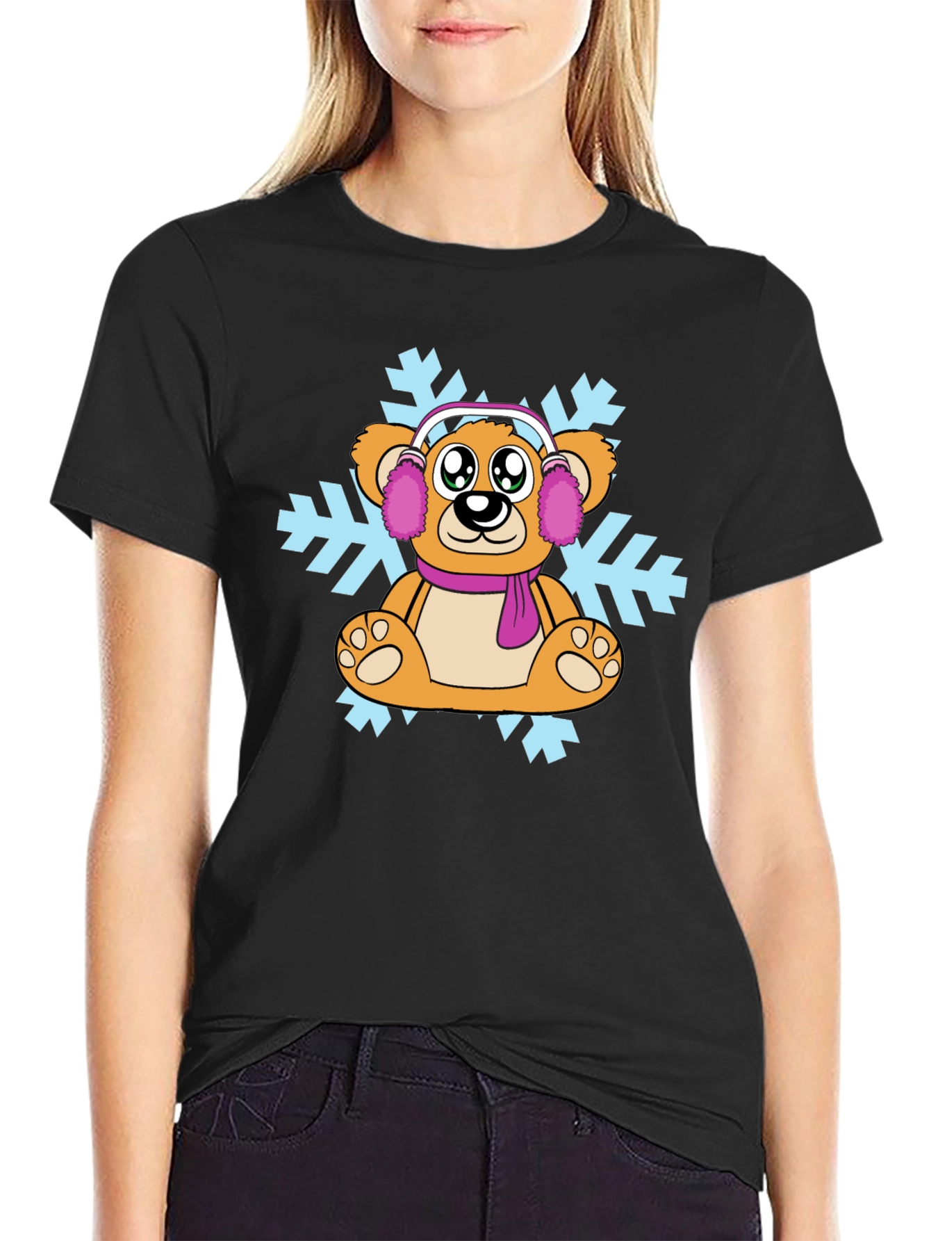 Winter Bear Graphic T-Shirt