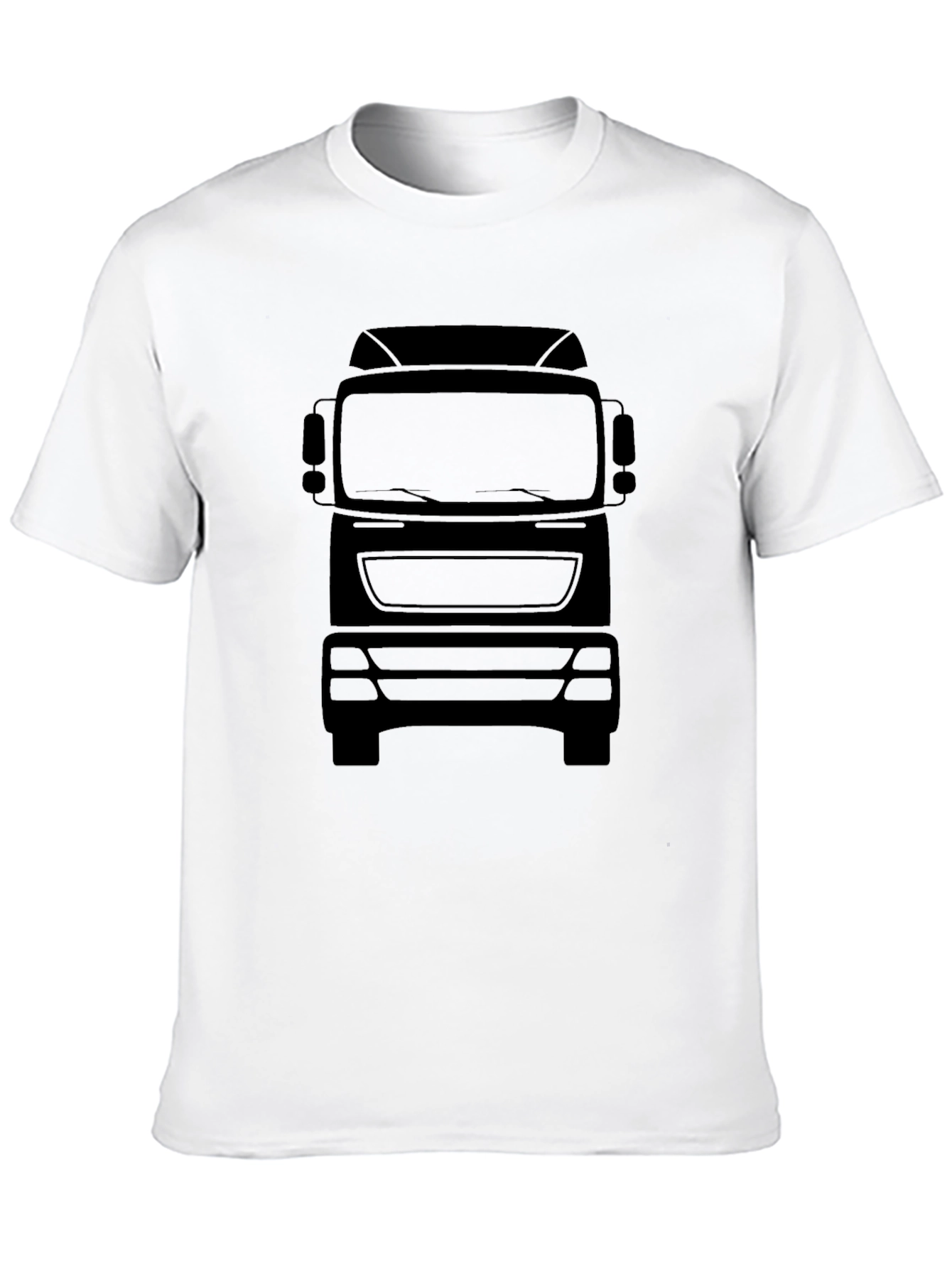 Truck Silhouette Graphic Tee - Classic Black