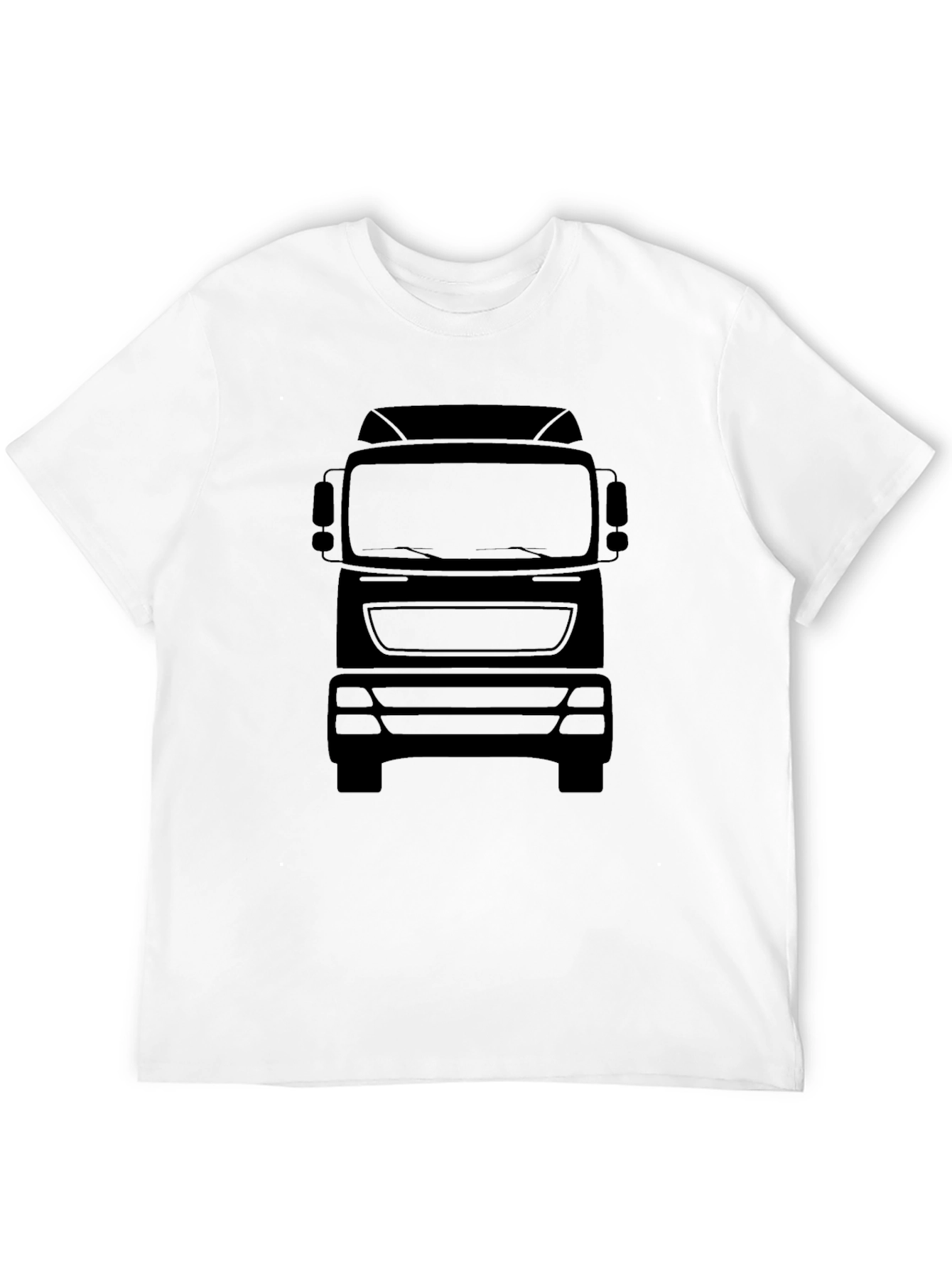 Truck Silhouette Graphic Tee - Classic Black