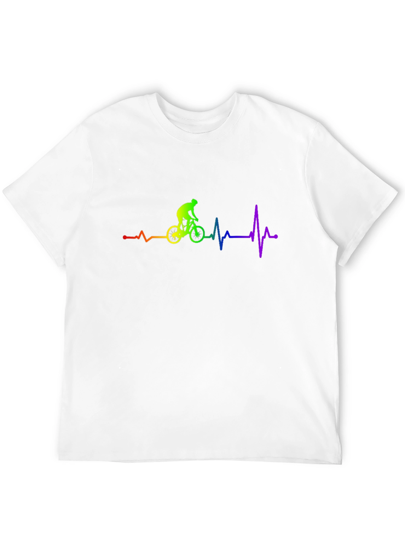 Cycling Heartbeat Graphic Tee