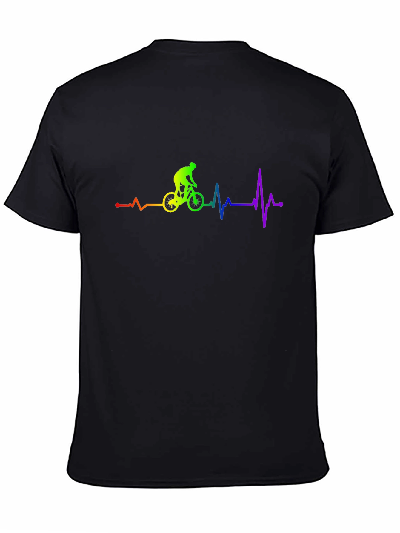 Cycling Heartbeat Graphic Tee