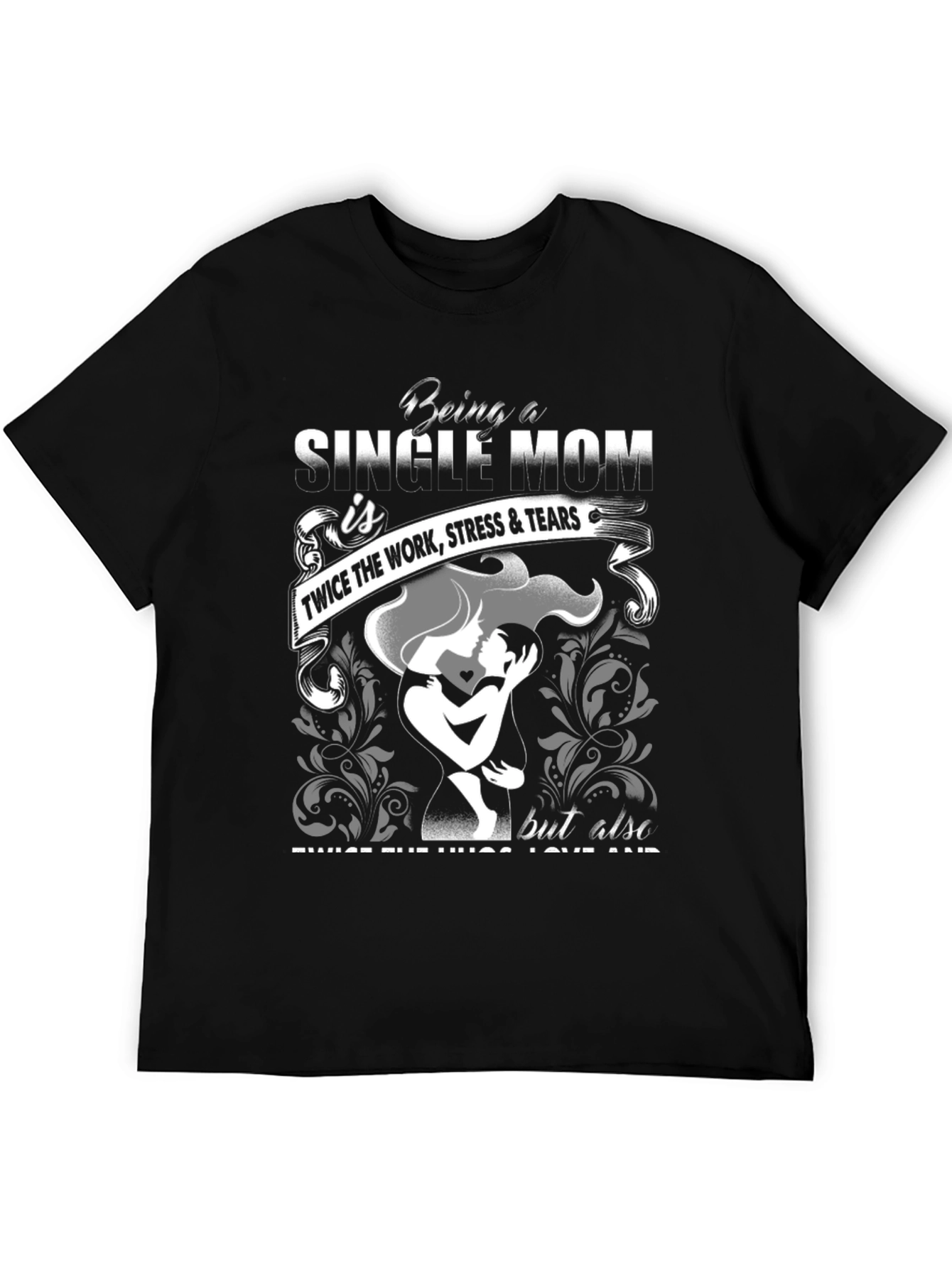 Single Mom Graphic Tee - Twice the Love