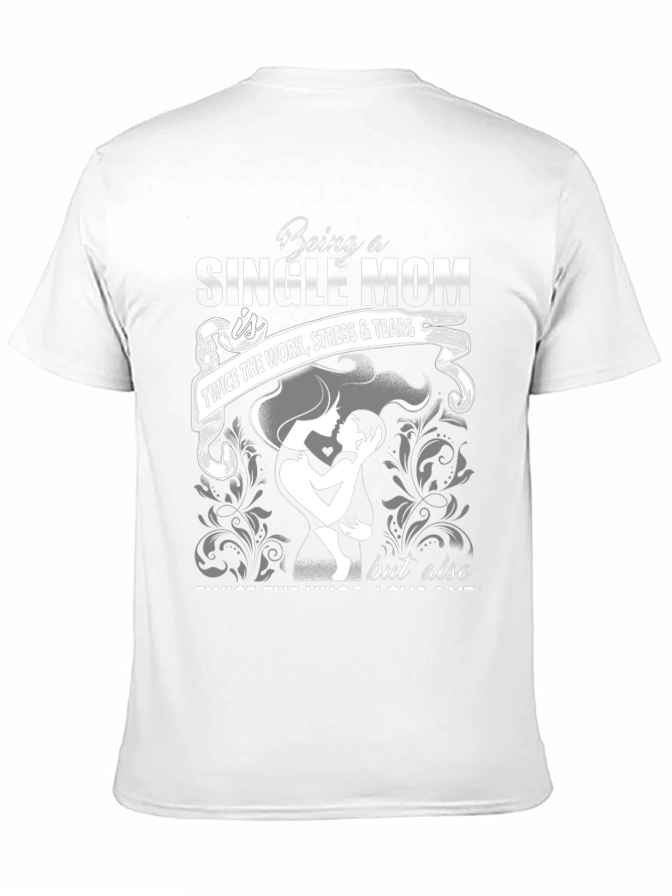 Single Mom Graphic Tee - Twice the Love