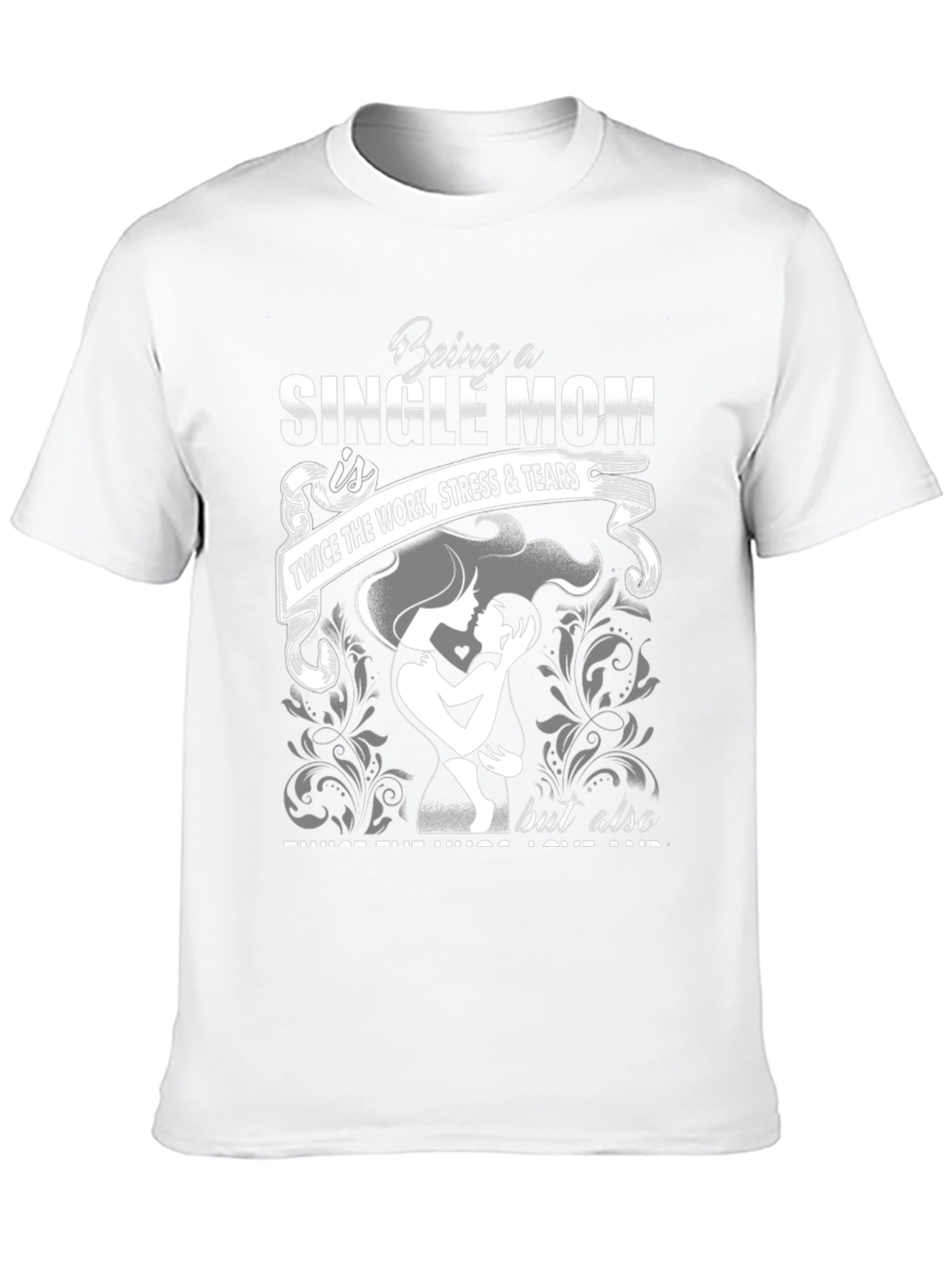 Single Mom Graphic Tee - Twice the Love