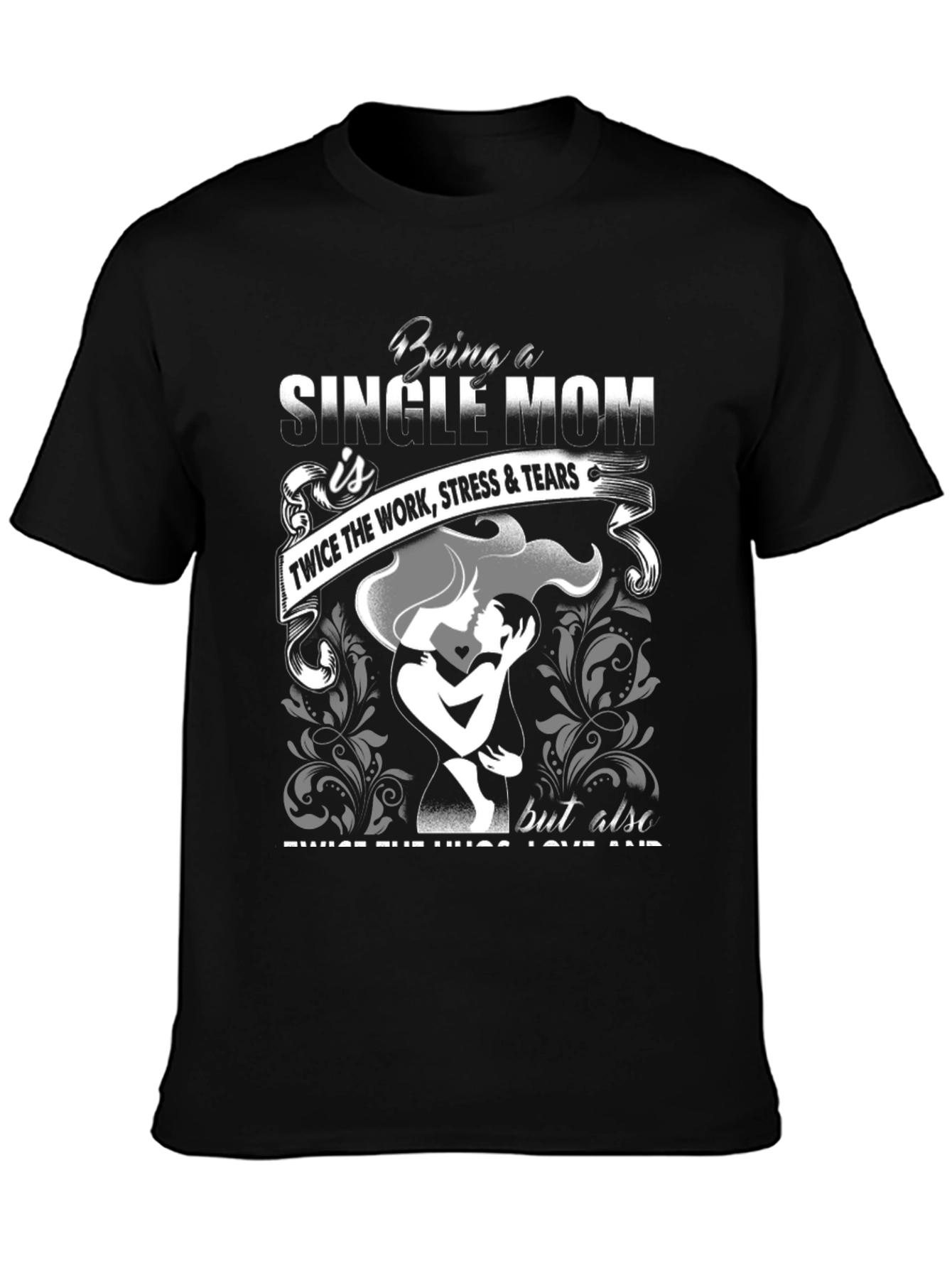Single Mom Graphic Tee - Twice the Love