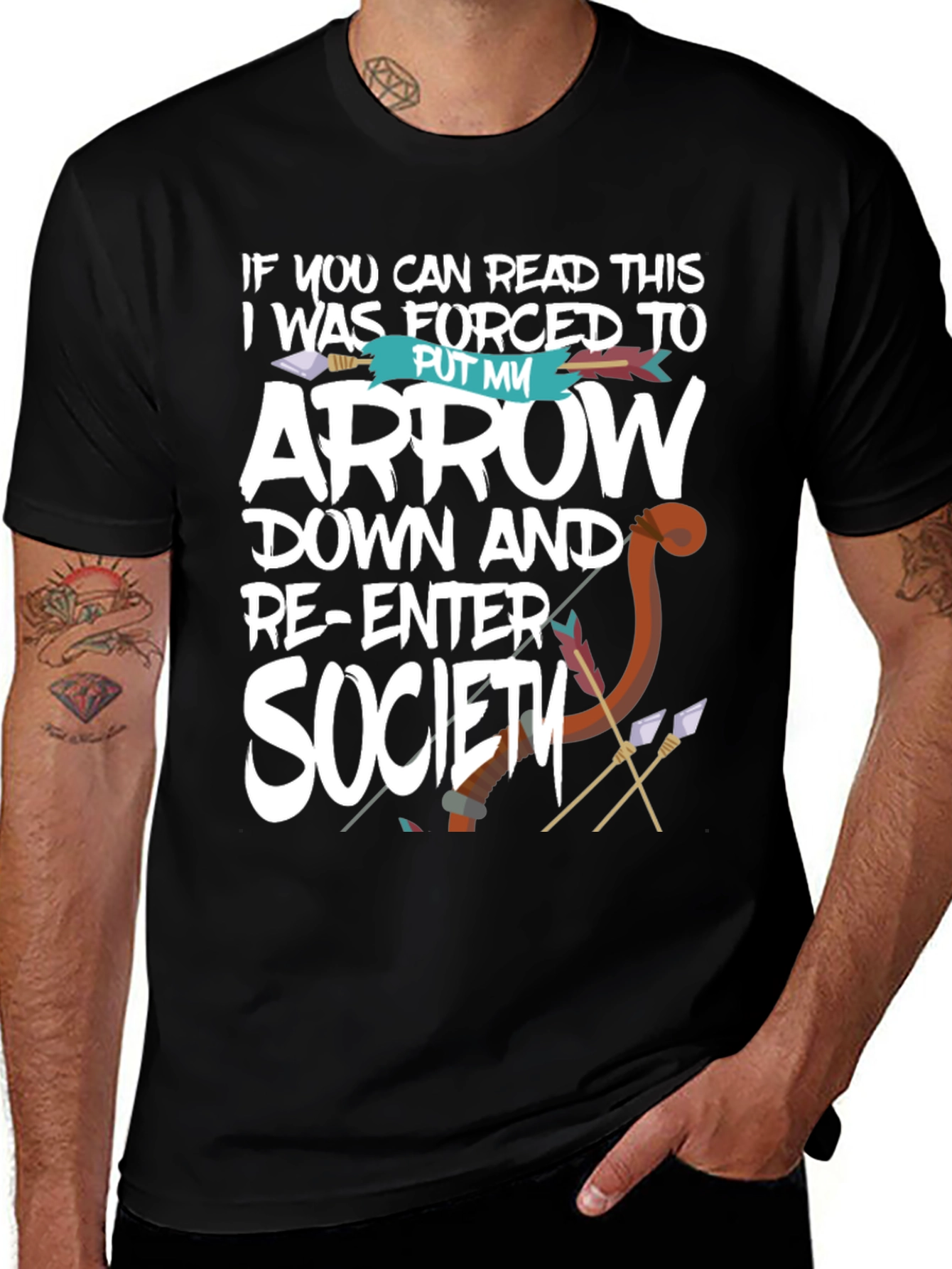 Arrow Humor T-Shirt