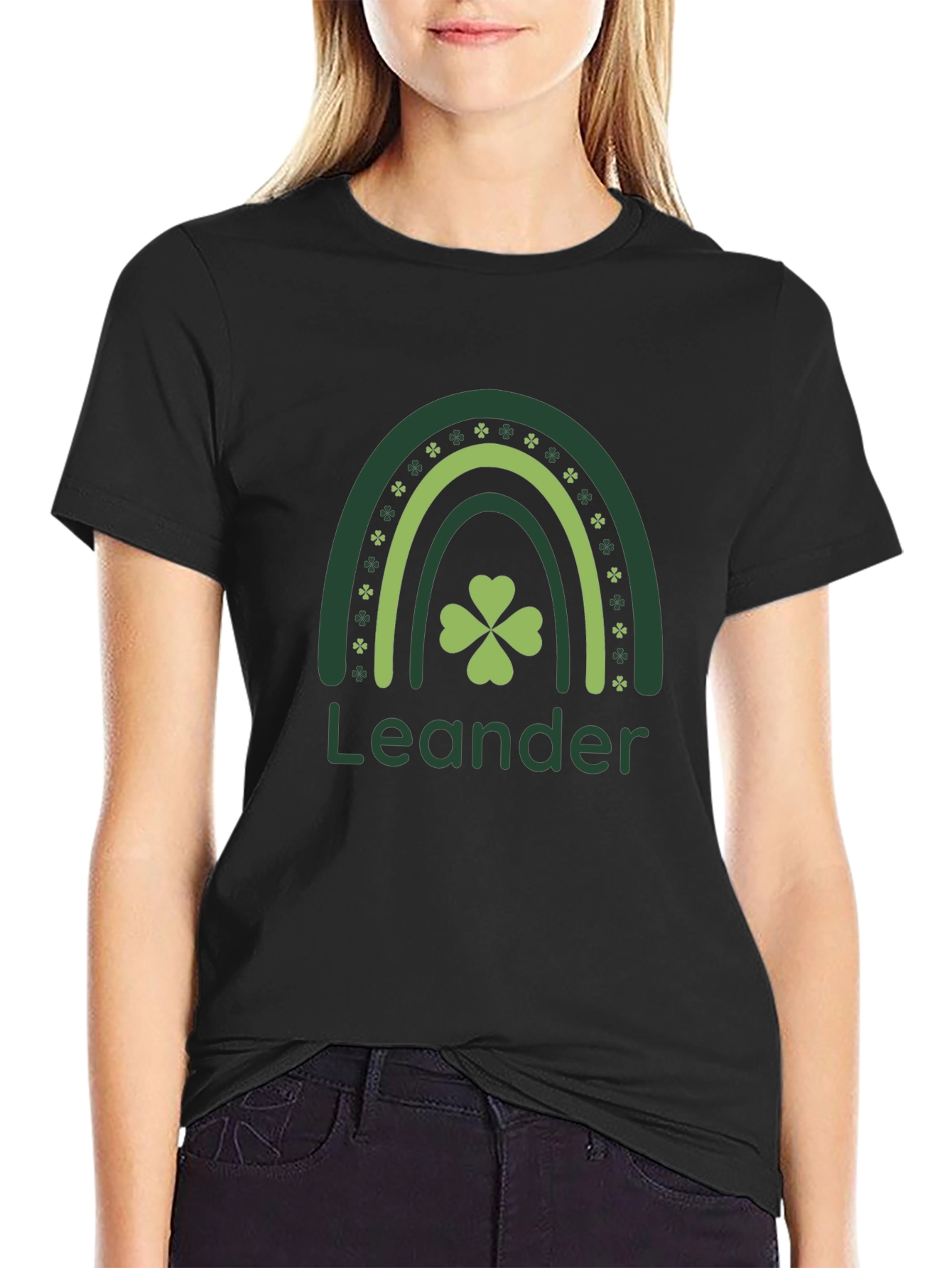 Leander St. Patricks Day Rainbow T-Shirt