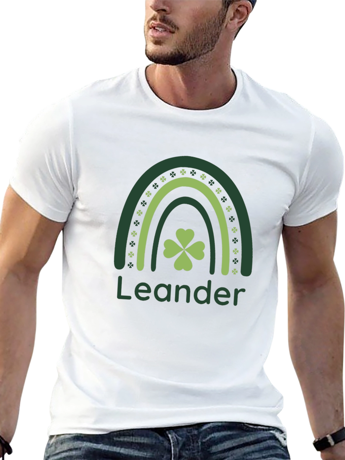 Leander St. Patricks Day Rainbow T-Shirt