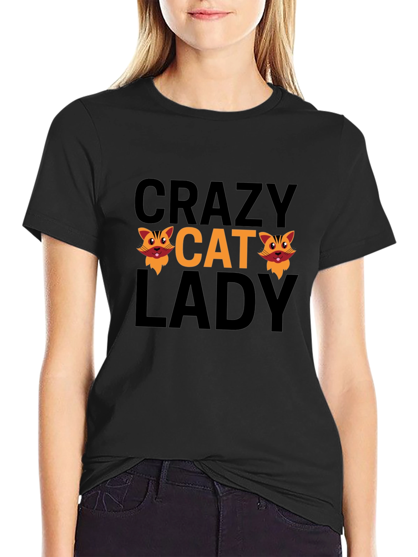 Crazy Cat Lady T-Shirt | Fun Novelty Tee