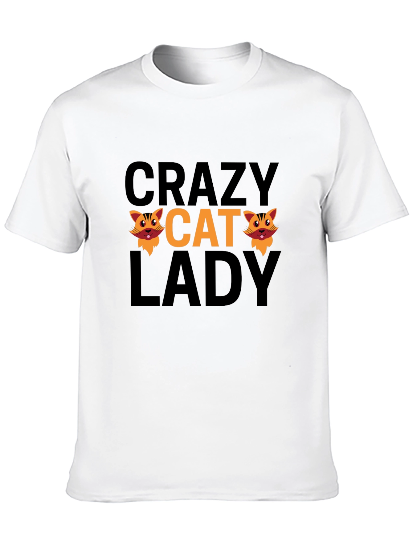 Crazy Cat Lady T-Shirt | Fun Novelty Tee