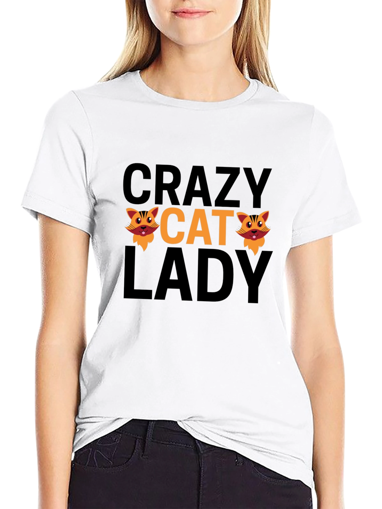 Crazy Cat Lady T-Shirt | Fun Novelty Tee