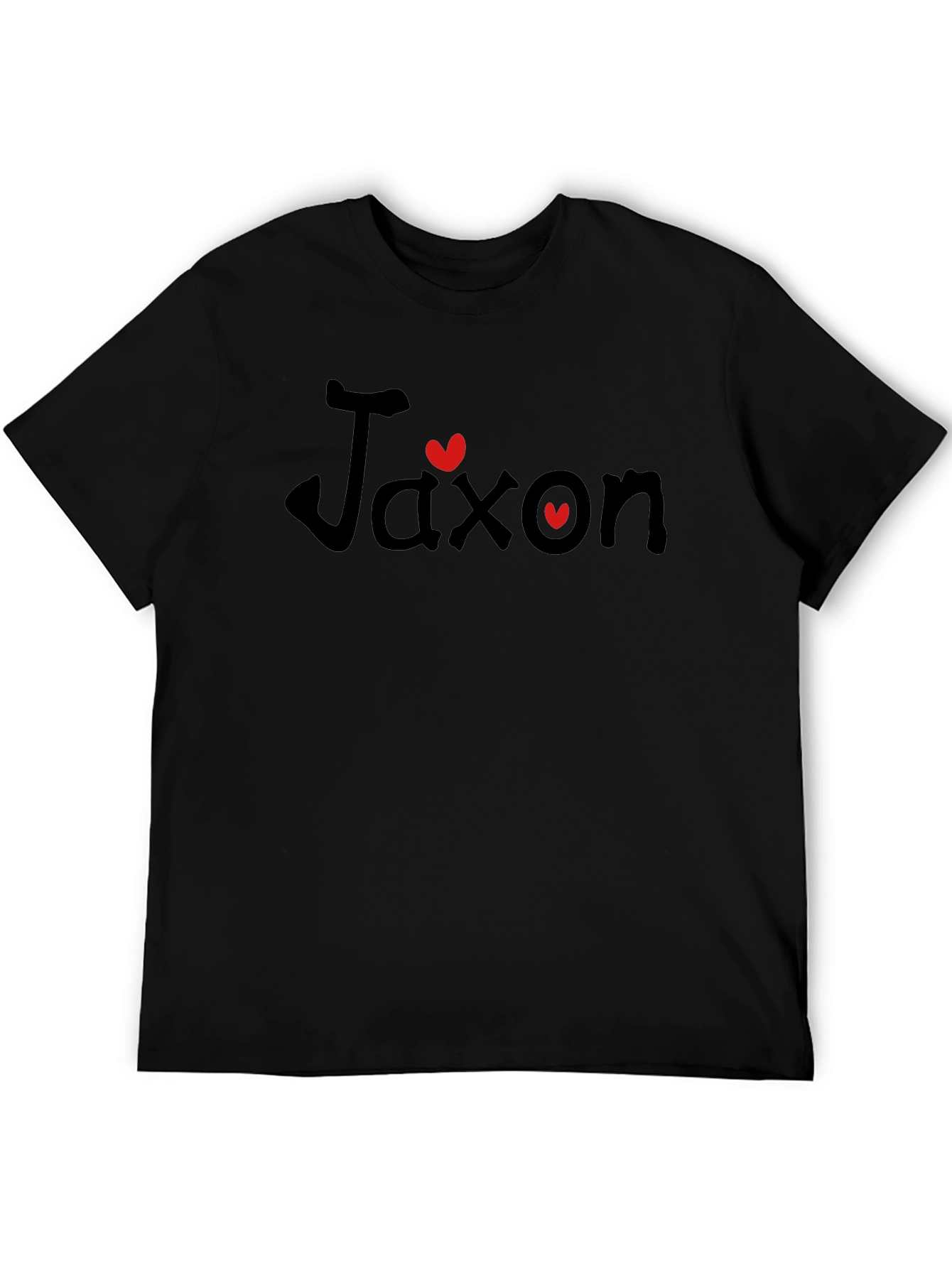 Personalized Jaxon Heart T-Shirt - Custom Name Tee
