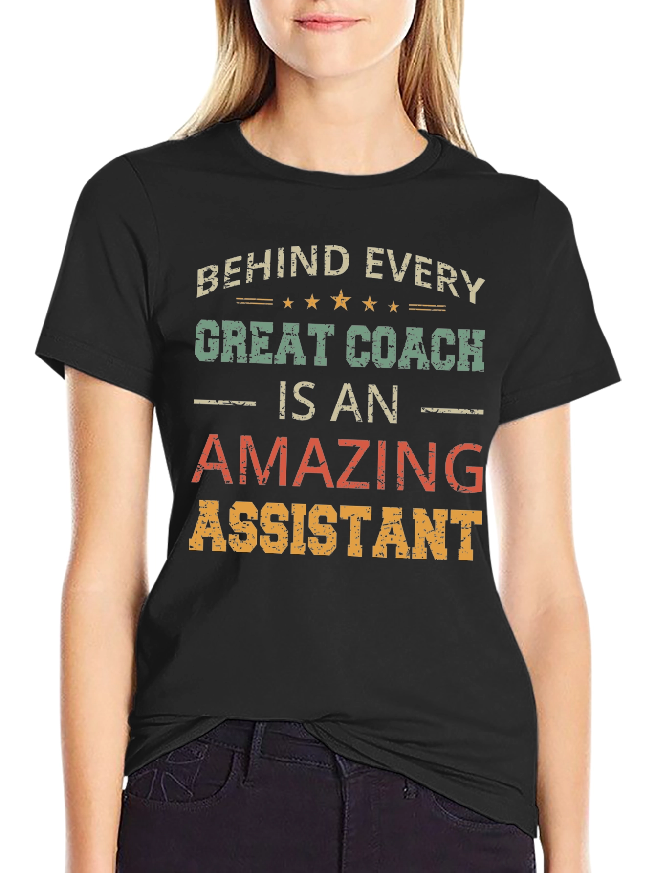 Behind Every Great Coach is an Amazing Assistant T-Shirt