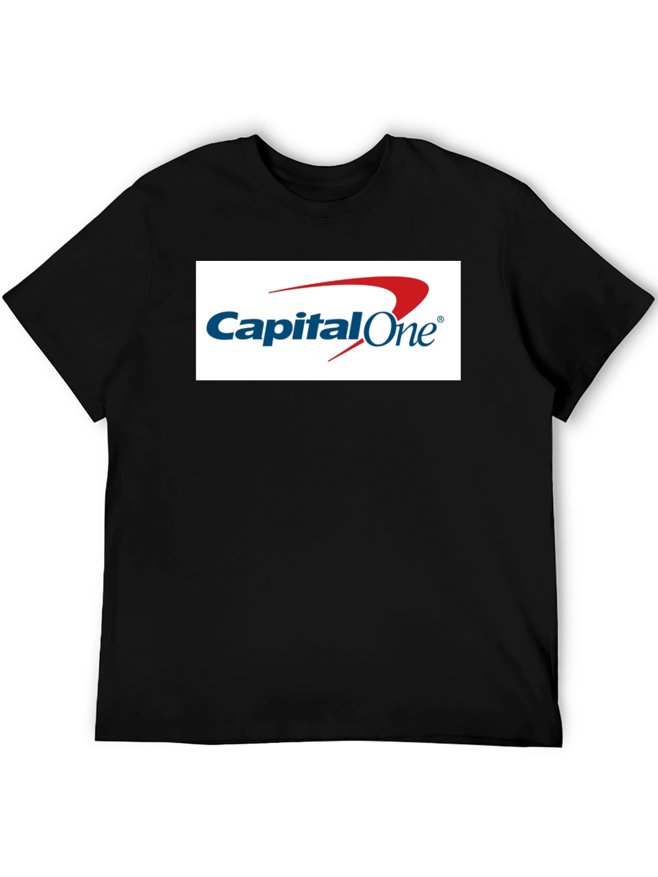 Capital One Logo T-Shirt - Classic Black Tee