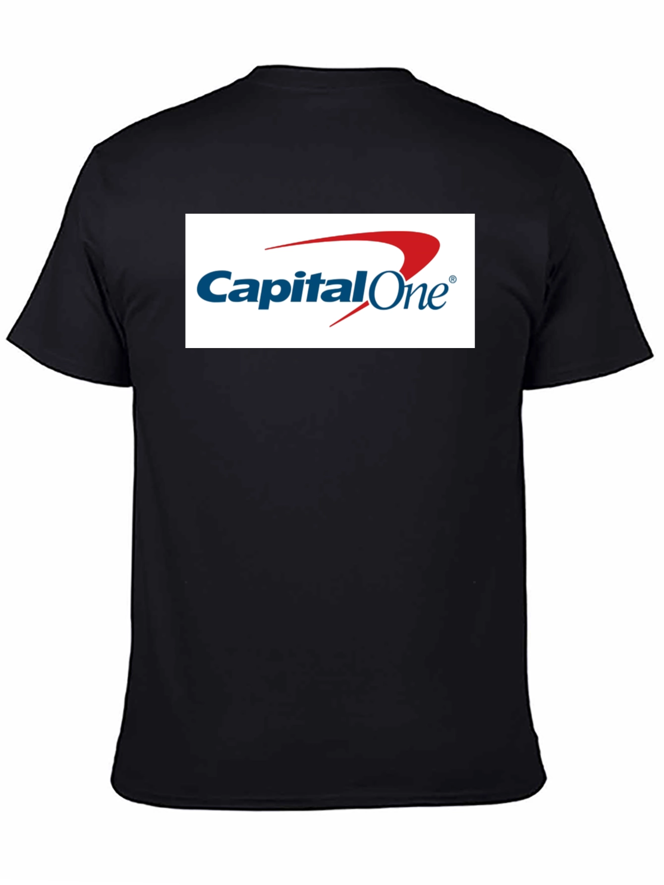 Capital One Logo T-Shirt - Classic Black Tee