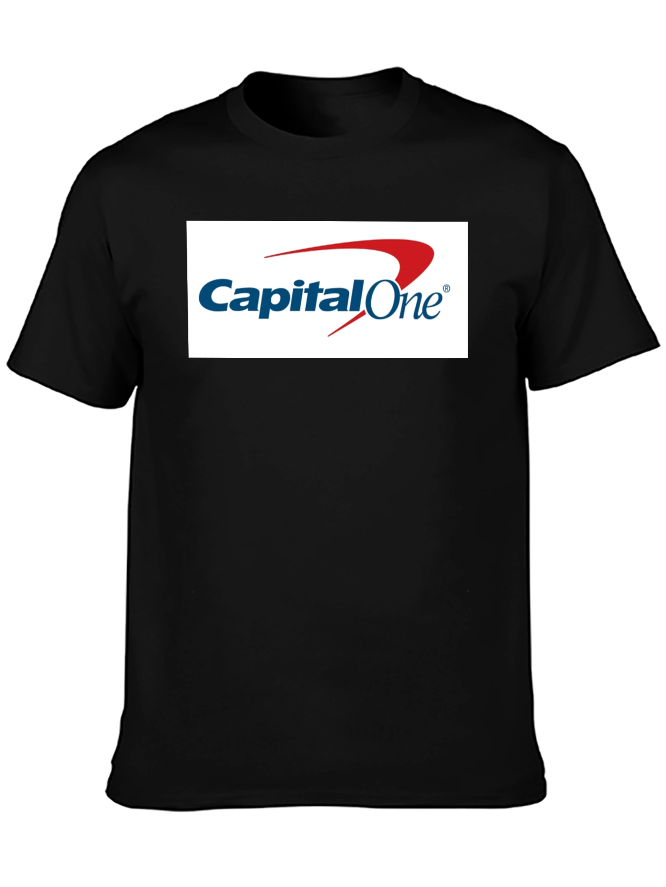 Capital One Logo T-Shirt - Classic Black Tee