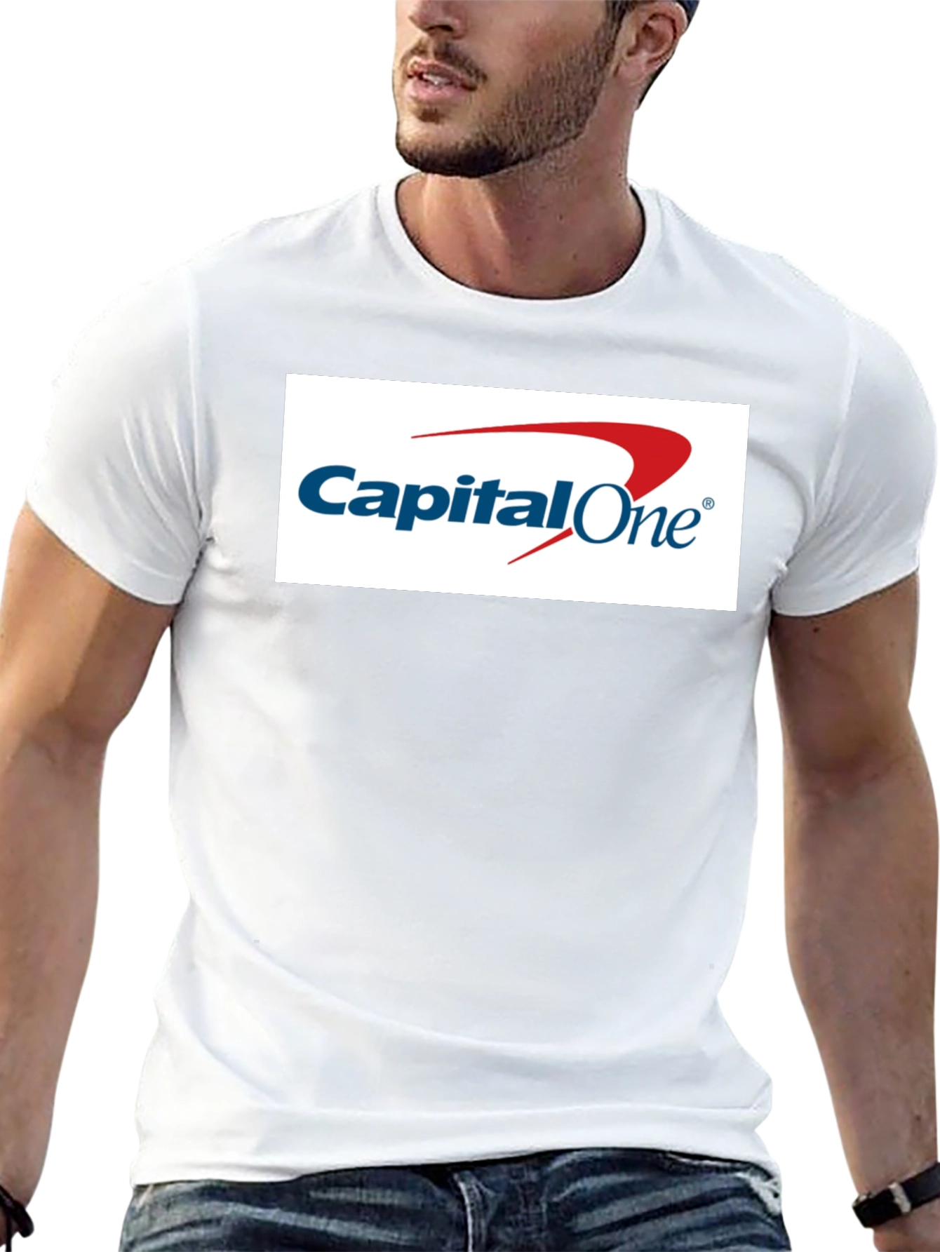 Capital One Logo T-Shirt - Classic Black Tee