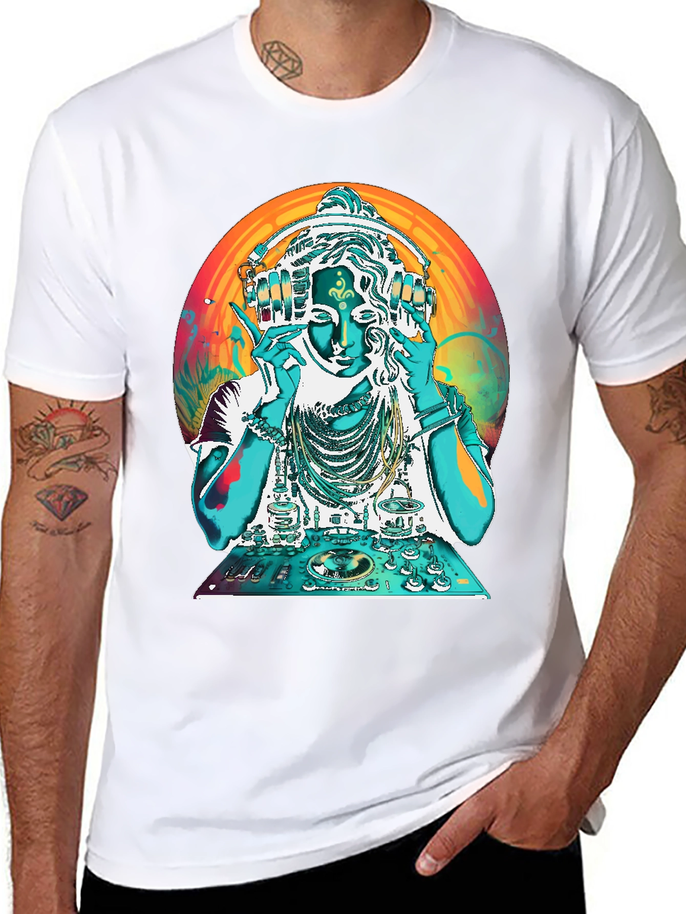 DJ Shiva T-Shirt - Cosmic Beats Apparel