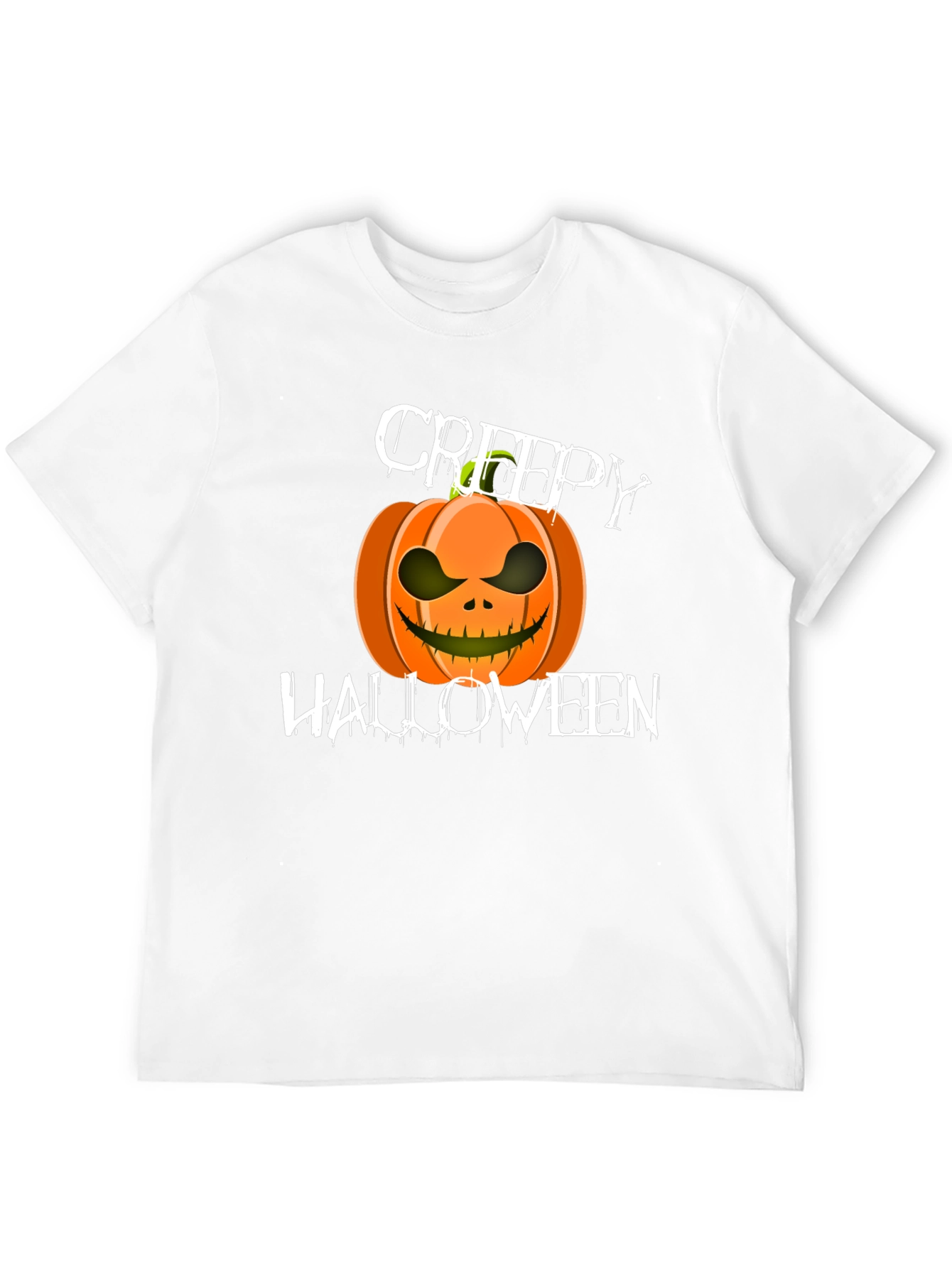 Creepy Halloween Pumpkin T-Shirt