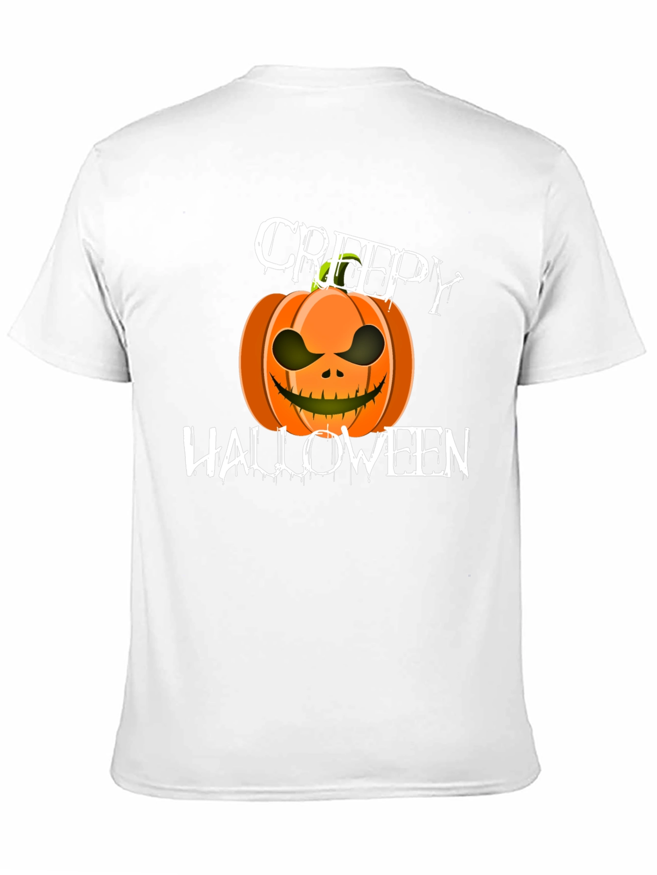 Creepy Halloween Pumpkin T-Shirt
