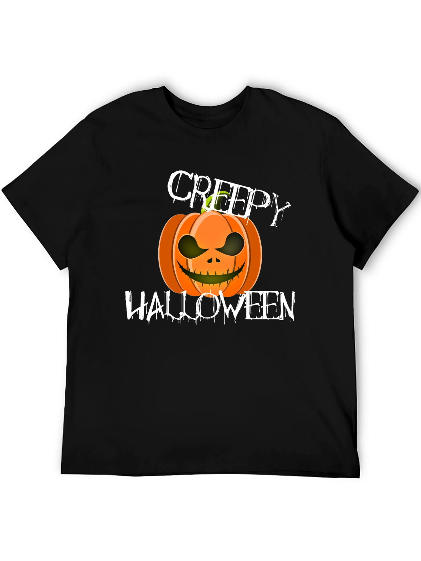 Creepy Halloween Pumpkin T-Shirt