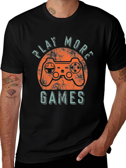Play More Games T-Shirt - Gamer Apparel