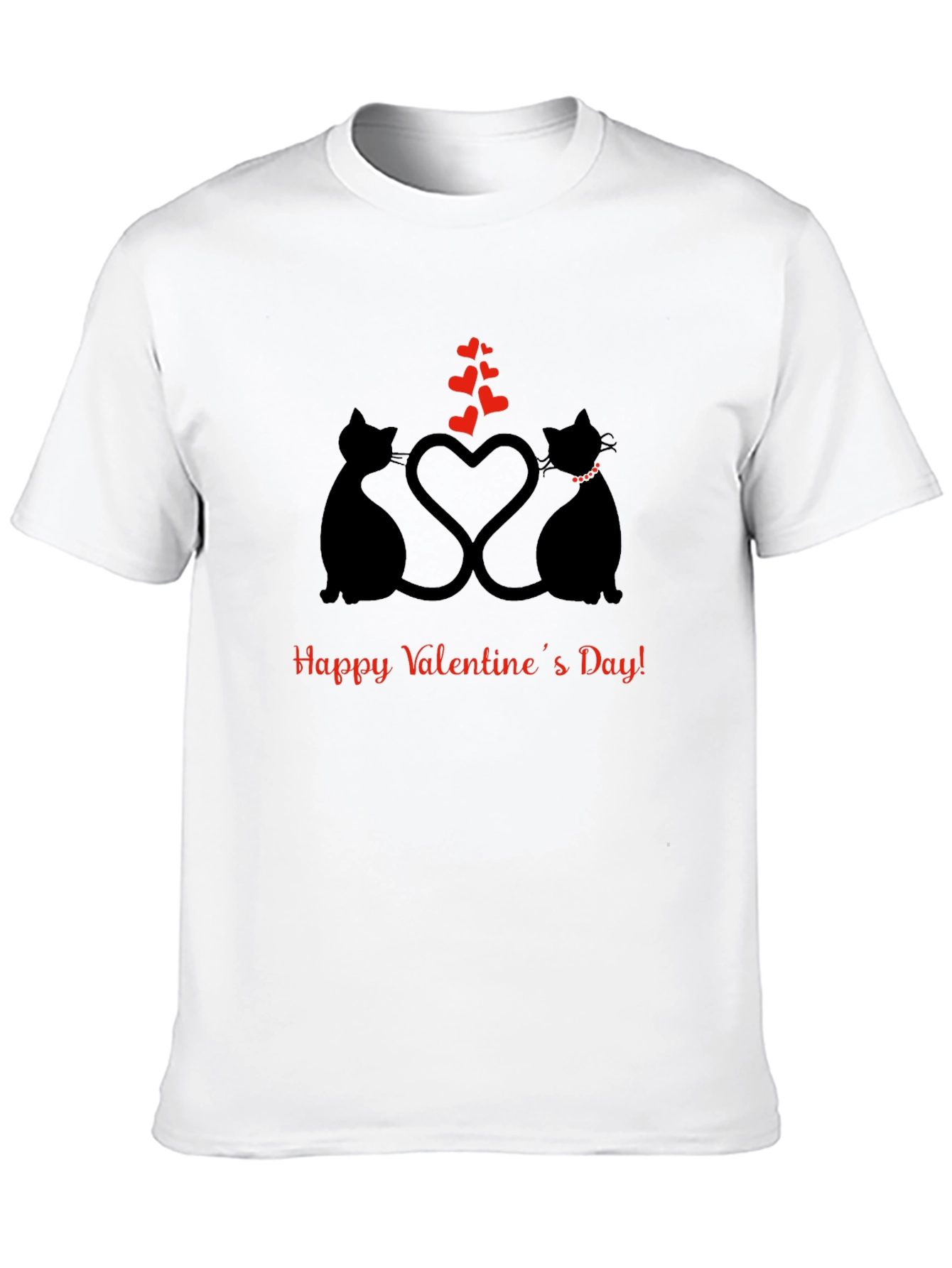 Valentines Day Cats T-Shirt