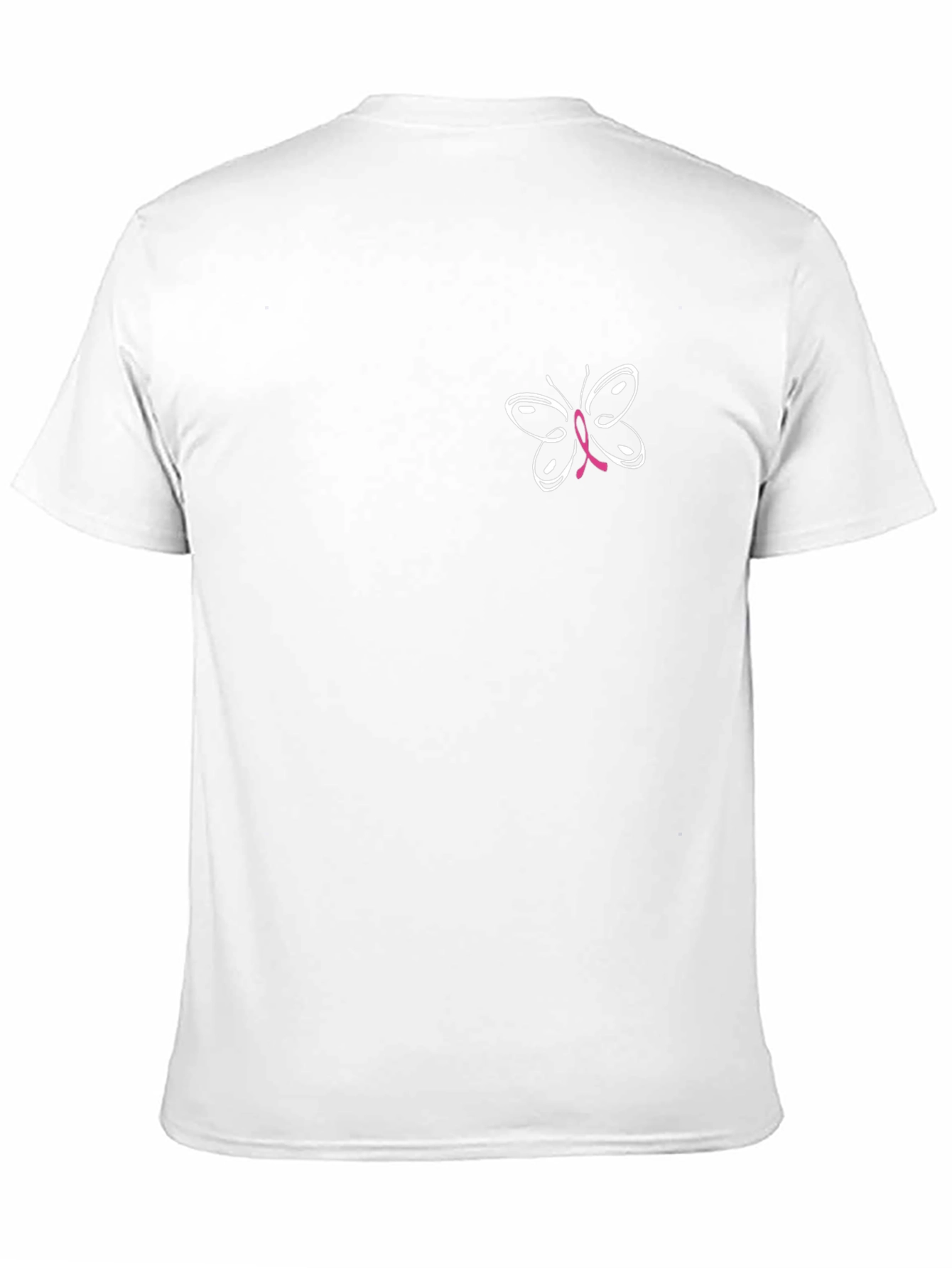 Breast Cancer Awareness Butterfly T-Shirt