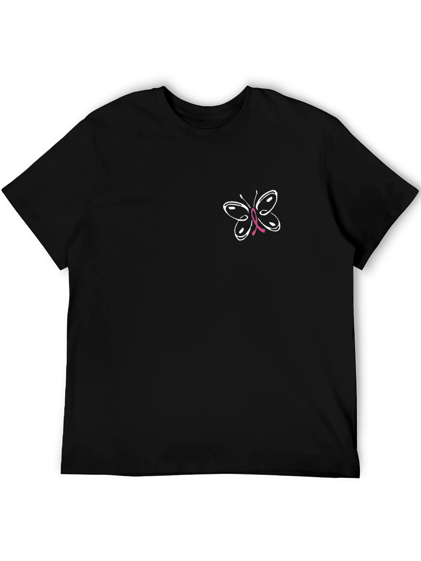 Breast Cancer Awareness Butterfly T-Shirt