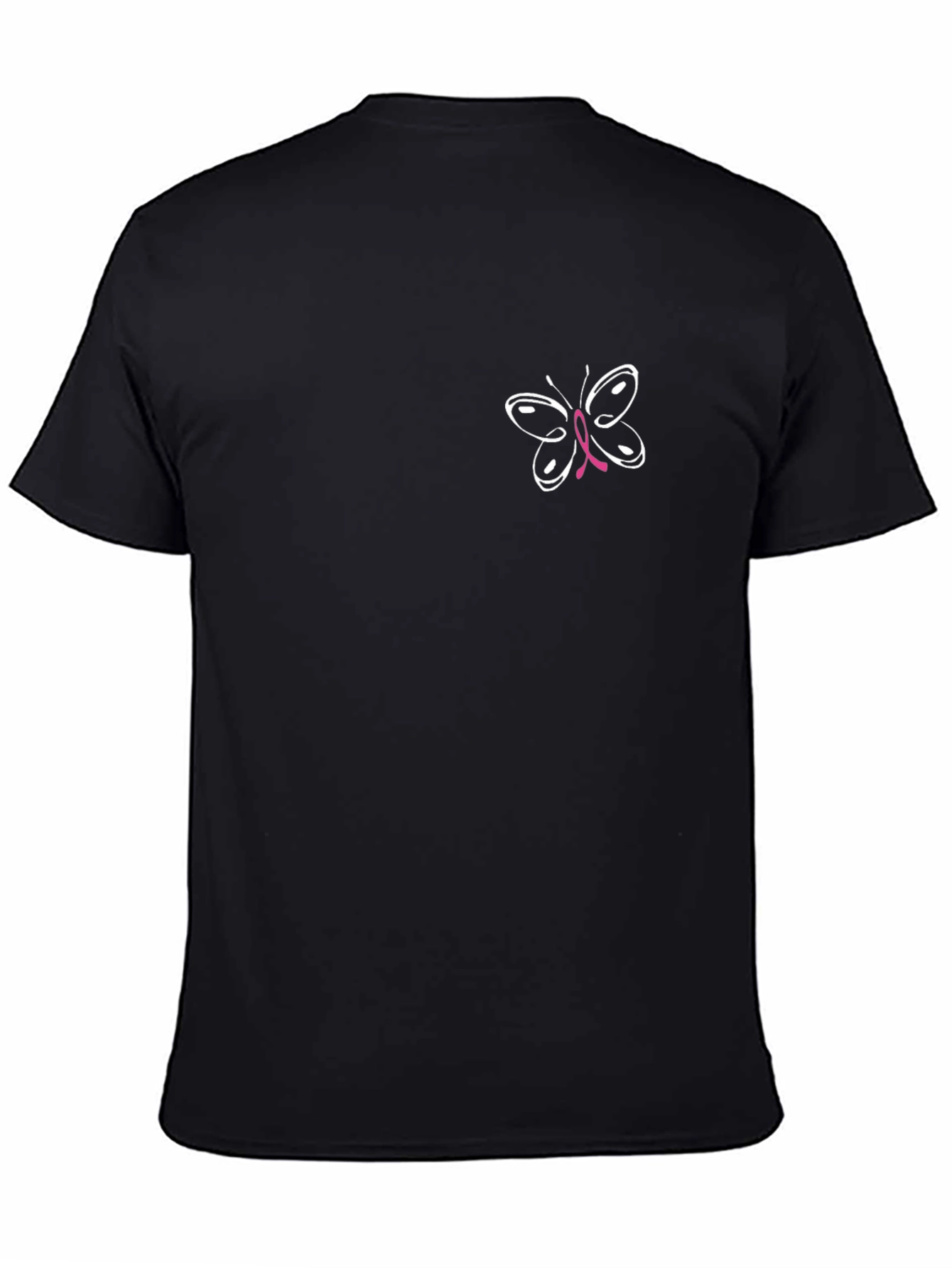 Breast Cancer Awareness Butterfly T-Shirt