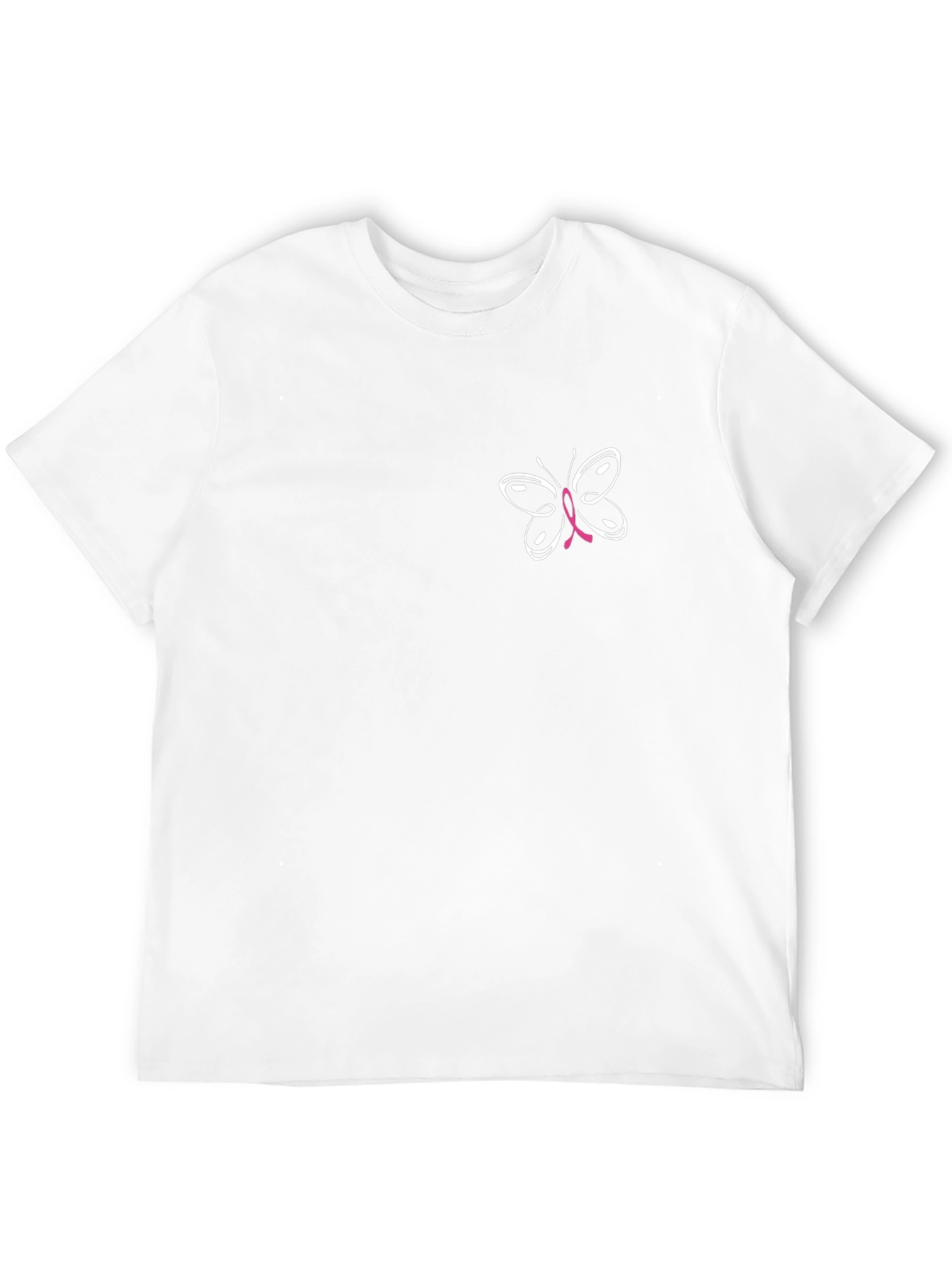 Breast Cancer Awareness Butterfly T-Shirt