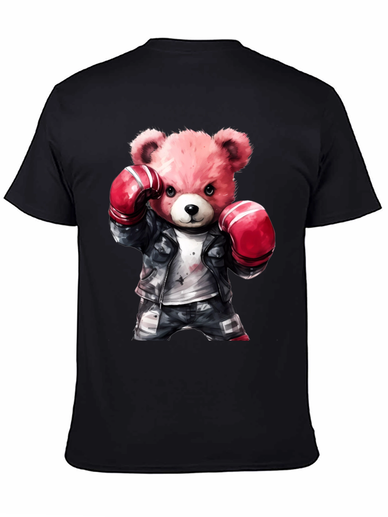 Boxing Bear Graphic Tee - Punchy Style