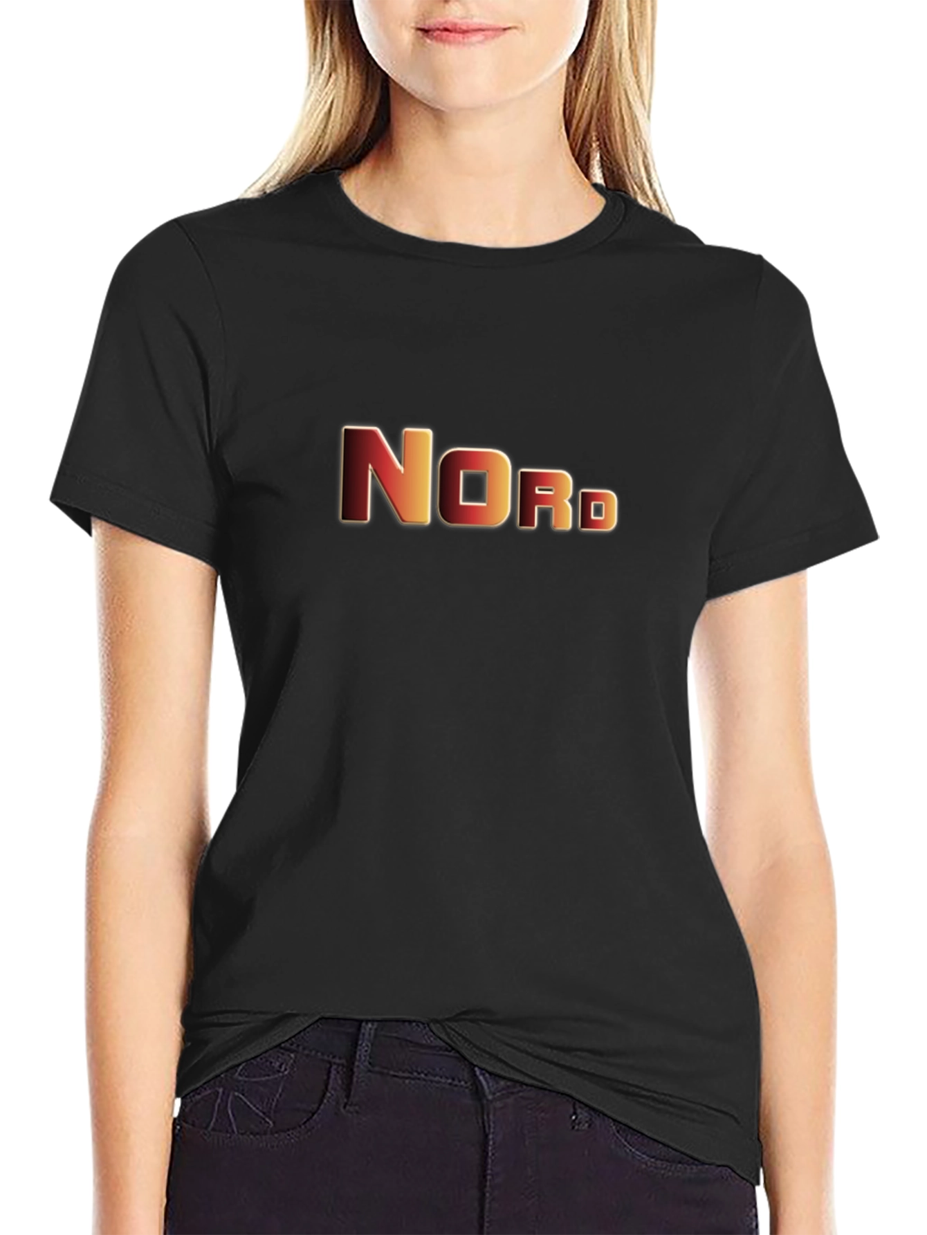 Nord Tee - Stylish Black Cotton Blend