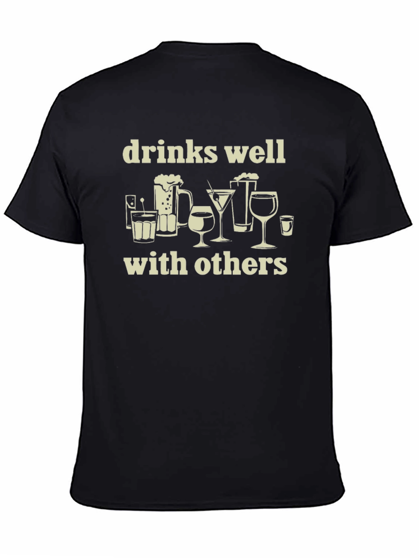 Drinks Well With Others Graphic Tee