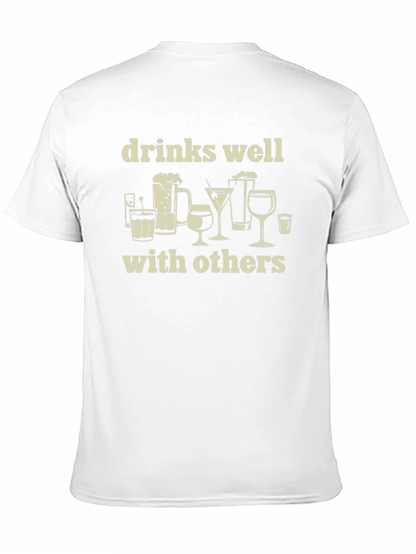 Drinks Well With Others Graphic Tee