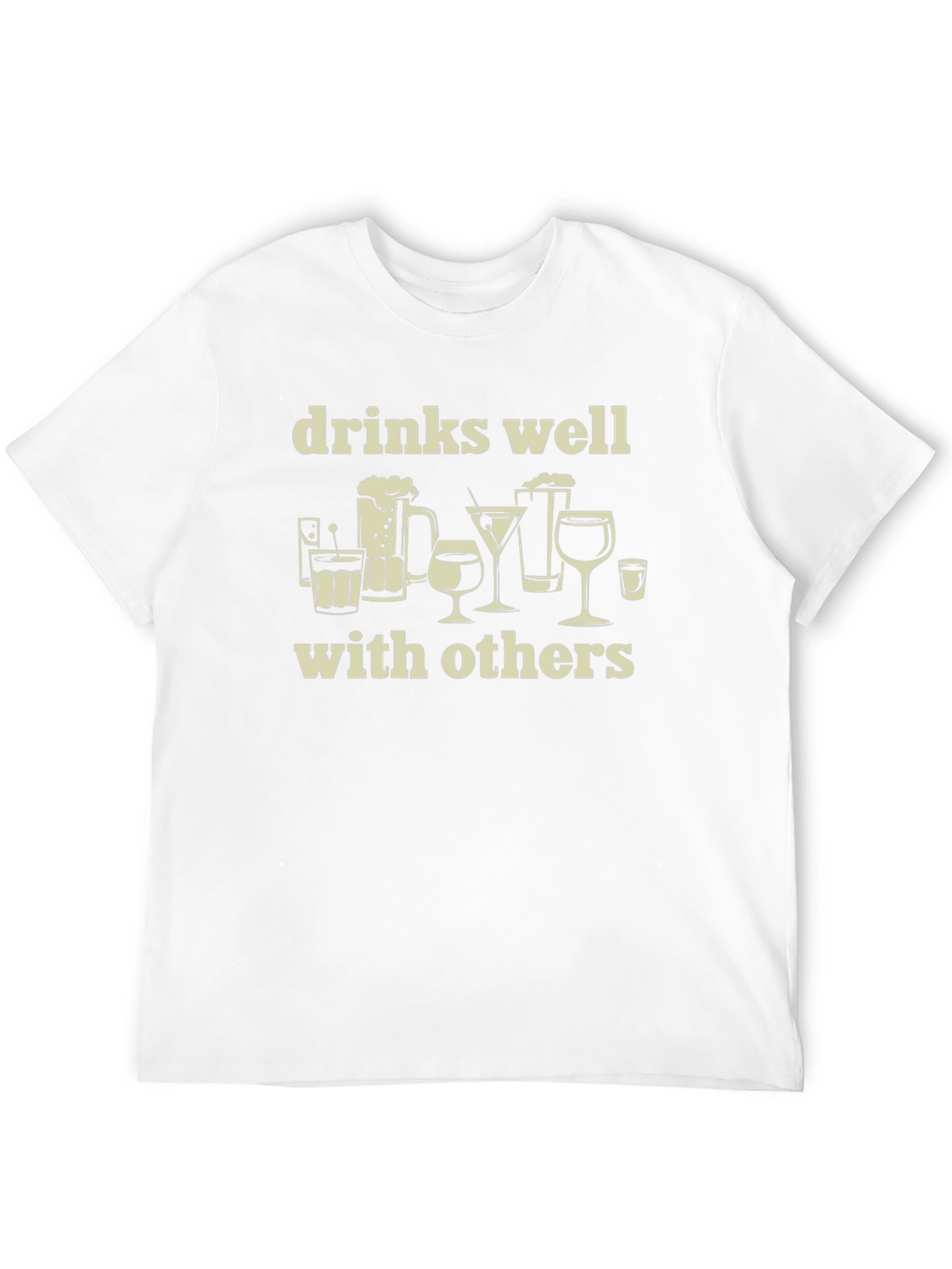Drinks Well With Others Graphic Tee